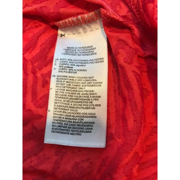 Ladies Burnout Reebok Crossfit Razorback Gym Tank - Red XXS - Picture 5 of 6